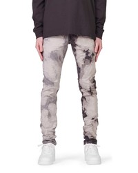 PURPLE Stretch Skinny Jeans In T T Bleach Grey At Nordstrom