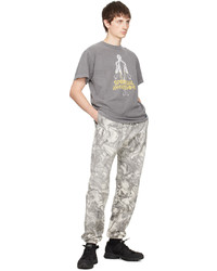 Afield Out Gray Marble Tie Dye Lounge Pants