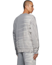 Feng Chen Wang Grey Tie Dye Sweatshirt