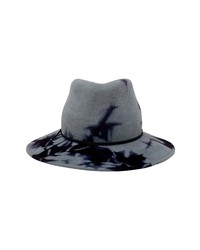Grey Tie-Dye Wool Hat