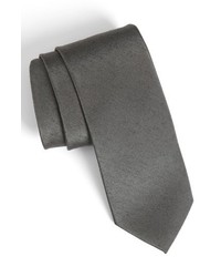 1901 Woven Tie Grey Regular