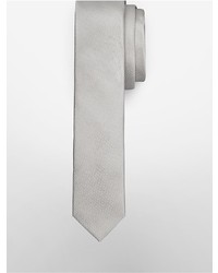 Calvin Klein X Fit Extreme Slim Micro Dash Stripe Silk Tie
