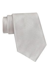 Claiborne Textured Solid Silk Tie