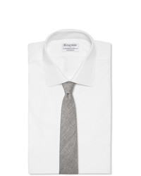 Kingsman Drakes 8cm Mlange Linen And Silk Blend Tie