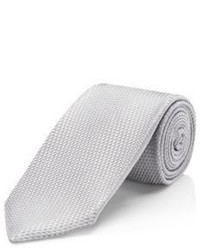 Hugo Boss Tie 75 Cm Regular Silk Textured Tie One Size Grey