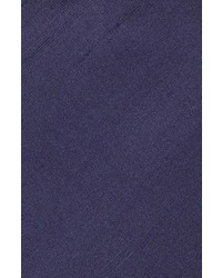 Lanvin Textured Silk Tie Blue