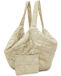 Lemaire Beige Large Wadded Tote