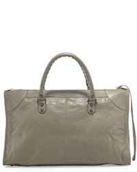 Balenciaga Classic Work Lambskin Tote Bag