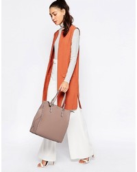 Calvin Klein North South Tote Bag With Small Pouch