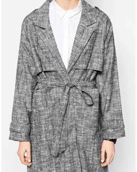 Monki Belted Trench Coat