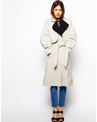 Asos Collection Bonded Trench Coat