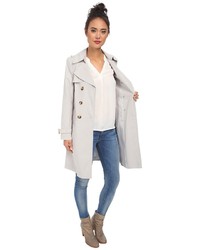 DKNY Double Breasted Soft Trench