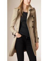 Burberry Double Cotton Twill Trench Coat