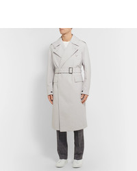 Gabriela Hearst Ginsberg Double Breasted Wool Blend Trench Coat