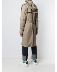 Valentino Hooded Trench Coat