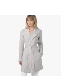 James Perse Delave Linen Trench Coat