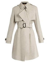 Burberry London Leveson Cashmere Trench Coat