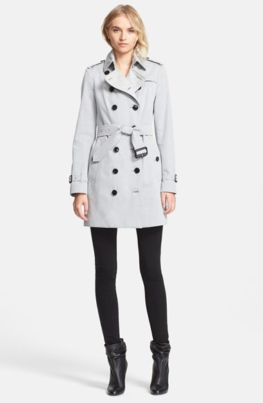 burberry double breasted trench coat