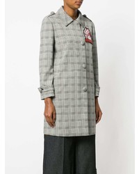 Marco De Vincenzo Prince Of Wales Trench Coat