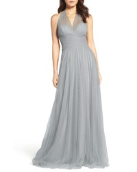 WTOO Halter Tulle A Line Gown