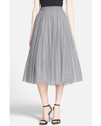 Grey Tulle Skirt