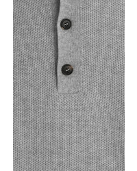 Brioni Cashmere Turtleneck Pullover With Buttons