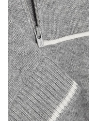 Chloé Cashmere Turtleneck Sweater Gray