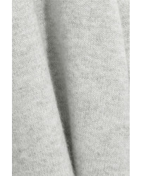 Allude Cashmere Turtleneck Sweater Light Gray
