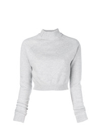 Lanvin Cropped Knitted Jumper