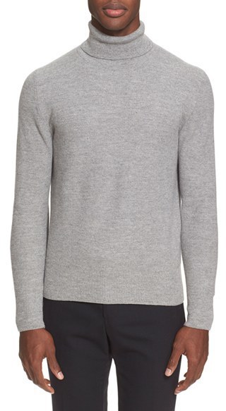Eidos Napoli Merino Wool Turtleneck Sweater, $315 | Nordstrom | Lookastic