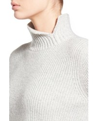 Proenza Schouler Flare Sleeve Wool Cashmere Turtleneck Sweater