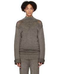 Isa Boulder Gray Armour Sweater