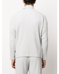 Homme Plissé Issey Miyake High Neck Pliss Long Sleeved Top