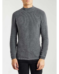 Selected Homme Gray Turtle Neck Sweater