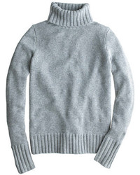 J.Crew Italian Cashmere Chunky Turtleneck Sweater