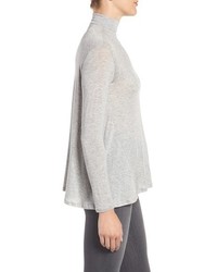 Velvet by Graham & Spencer Lux Drapey Turtleneck