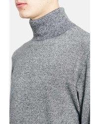 Topman Marled Turtleneck Sweater