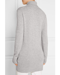 Michael Kors Michl Kors Collection Cashmere Turtleneck Sweater Gray
