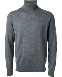 Paul Smith Ps Contrast Seam Roll Neck