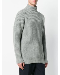 Officine Generale Rib Stitch Turtleneck Sweater