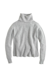 J.Crew Rib Stitch Turtleneck Sweater