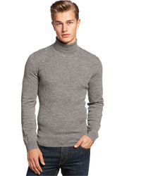 Calvin Klein Ribbed Turtleneck Sweater, $89 | Macy's | Lookastic