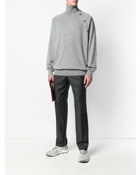 Lanvin Turtle Neck Button Jumper