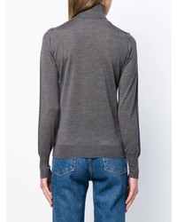 Roberto Collina Turtle Neck Fitted Sweater