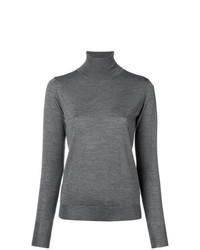 Roberto Collina Turtle Neck Fitted Sweater