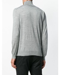 Eleventy Turtleneck Fitted Sweater