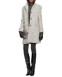 Lauren Ralph Lauren Herringbone Tweed Coat
