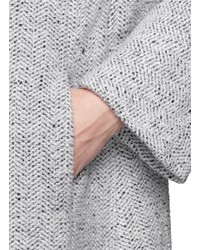 Nobrand Lurex Tweed Shawl Lapel Coat