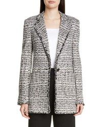 St. John Collection Space Dyed Tweed Knit Jacket