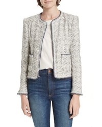 Rebecca Taylor Speckled Tweed Jacket